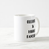 BLOED EN HOOG GEMOEDIGD KOFFIEMOK (Voorkant rechts)