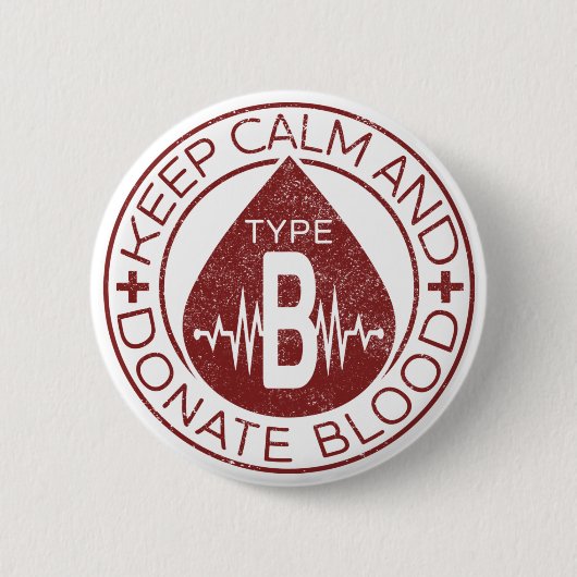 Bloed- en lymfestelsel- aandoeningen ronde button 5,7 cm (Voorkant)