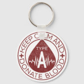 Bloed- en lymfestelsel- aandoeningen sleutelhanger (Voorkant)