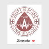 Bloed- en lymfestelsel- aandoeningen sticker (Vel)