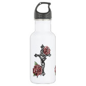 Bloed en Rozen Waterfles (Voorkant)