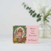 *Bloed engel * Visitekaartjes (Staand voorkant)