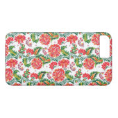 Bloed flespatroon bloem Case-Mate iPhone case (Achterkant (Horizontaal))