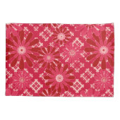 Bloed, floreel, gif, rood, rood, rustig kussensloop (Achterkant)