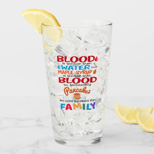 Bloed is dikker dan water maar mazelen glas (Voorkant ijs)