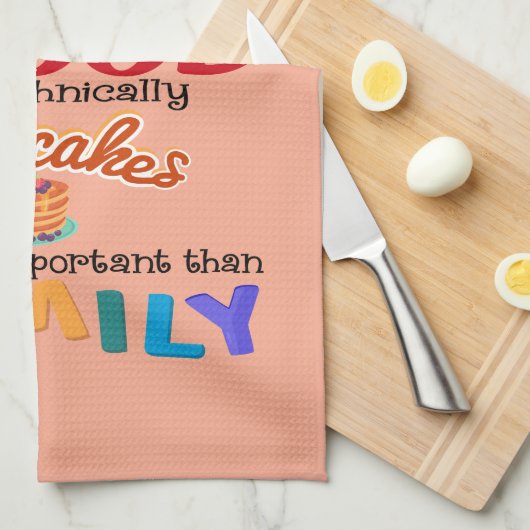 Bloed is dikker dan water maar mazelen theedoek (Quarter Fold)