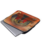 Bloed is leven laptop sleeve (Voorkant onderkant)