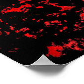 Bloed King Mask of Horror Poster (Hoek)