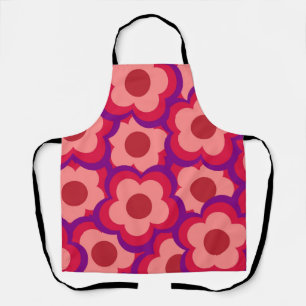 Bloed kleurenpatroon Hippie Flower Schort