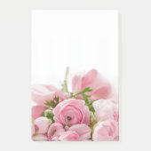Bloed liefdesroze rozen Romantic Post merkt op Post-it® Notes (Voorkant)
