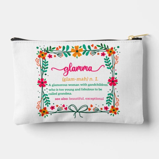 Bloed Lijst Glamma Grandma Grandmoeder Definition Etui (Achterkant)