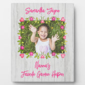 Bloed Lijst Kijk op maat Fotoplaat (Voorkant)