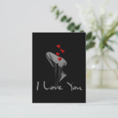 Bloed Lily Briefkaart (Staand voorkant)