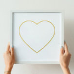 Bloed Line Gold Heart Folie Afdrukken<br><div class="desc">Prints voor de Folie van de goudhartslag</div>