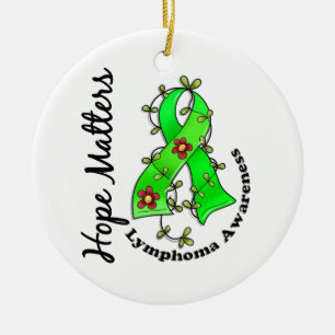 Bloed Lint 4 Hope Matters Lymphoma Keramisch Ornament