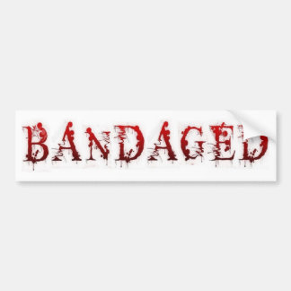 Bloed Logo bumper Bumpersticker