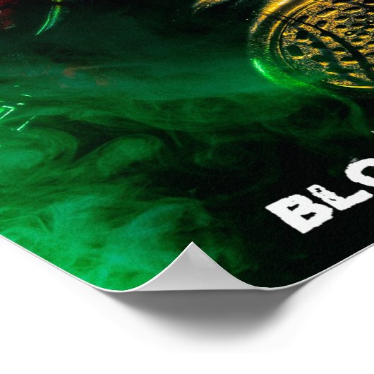 Bloed longen poster (Hoek)