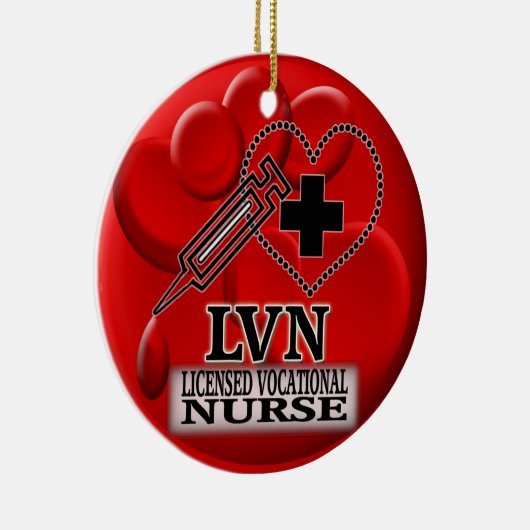 BLOED LVN-ORNAMENT - GEMACHTIGDE BEROEPSOPLEIDING KERAMISCH ORNAMENT (Rechts)