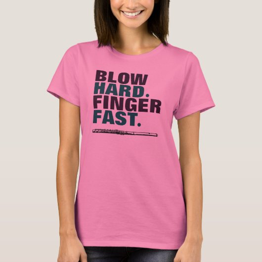 Bloed met vaste vinger t-shirt (Voorkant)