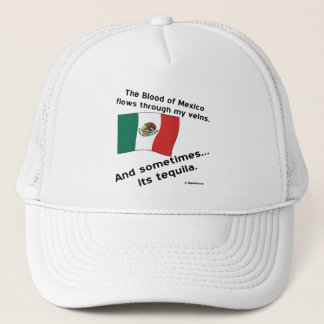 Bloed Mexico stroomt soms door aderen Tequila Trucker Pet