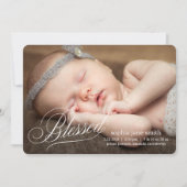 BLOED Moderne aankondigingen van de geboorte (Voorkant)