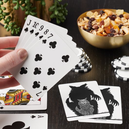 Bloed op de maan | Grimalkin Pokerkaarten (Insitu)