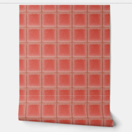 Bloed Oranje kleur Vinyl Peel en Stick Wallpaper Behang