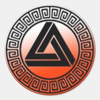 Bloed Oranje Logo Sticker