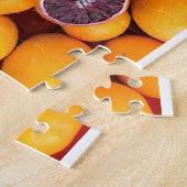 Bloed Oranje Puzzle door middel van puinhopen Legpuzzel (Zijkant)