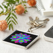 Bloed paradijs sleutelhanger (Zijkant)