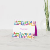 BLOED Partij Dank u Kaart (Voorkant)