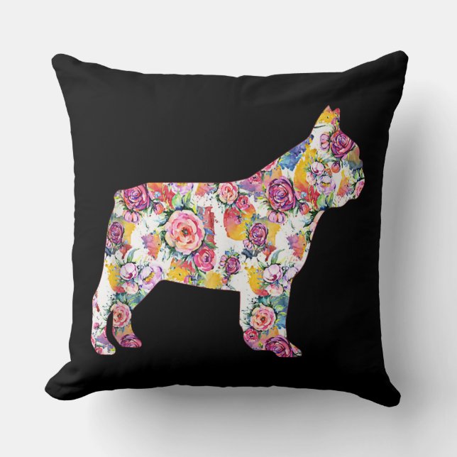 Bloed Pattern Frenchie French Bulldogs Lover Gift Kussen (Voorkant)