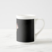 Bloed Pattern Frenchie French Bulldogs Lover Gift Porselein Kop (Rechts)