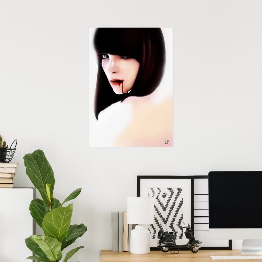 BLOED POSTER (Thuiskantoor)