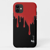 Bloed Red Drip iPhone 5 Hoesjes (Achterkant)