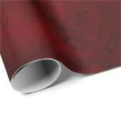 Bloed Red Gift Wrap Cadeaupapier (Rol Hoek)