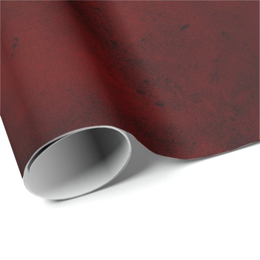 Bloed Red Gift Wrap Cadeaupapier (Rol Hoek)