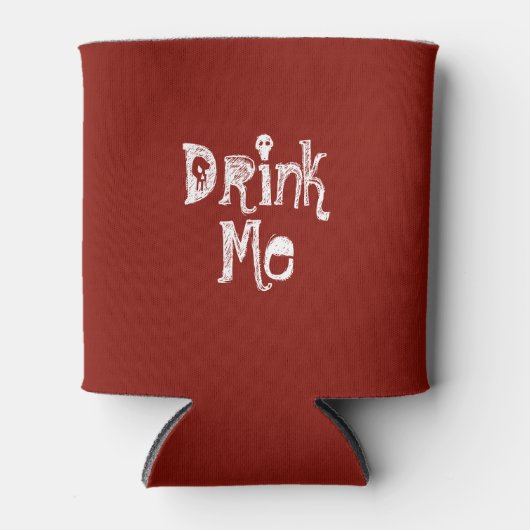 Bloed rode Drink Blikjeskoeler (Voorkant)