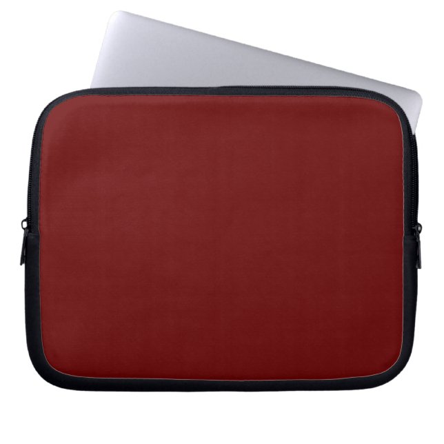 Bloed rode laptophoes laptop sleeve (Voorkant)