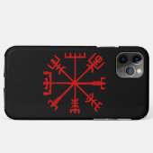 Bloed rode vísir (Viking Compass) Case-Mate iPhone Case (Achterkant (horizontaal))