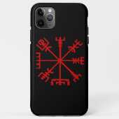 Bloed rode vísir (Viking Compass) Case-Mate iPhone Case (Achterkant)