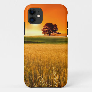 Bloed-rode zonnebank iPhone 11 hoesje