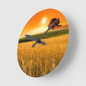 Bloed-rode Zonsondergang Ronde Klok (Hoek)