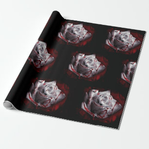 Bloed Roos Gothic Cadeaupapier