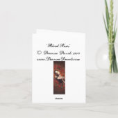 Bloed Rozen - Notecard Kaart (Achterkant)