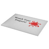 Bloed Splat Kitchen Cutting Board past het aan! Snijplank (Hoek)