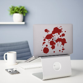 Bloed Splatter Halloween Sticker