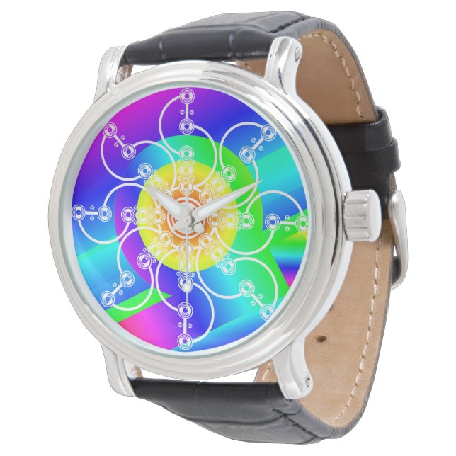 Bloed Sunshine Watch Horloge (Gekanteld)
