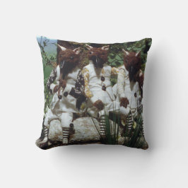 Bloed thee en rode string eiken bewoner kussen