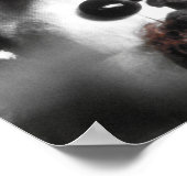 Bloed thee en rode string fluiter print (Hoek)